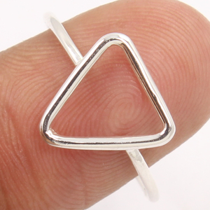 Chất Lượng Cao Bạc Đồng Bằng Không Có Đá Quý 925 Tinh Khiết Sterling Silver Nhẫn Kích Thước Chúng Tôi 9 Ấn Độ Handmade Đồ Trang Sức Thời Trang Nhẫn Quà Tặng Cho Cô - Product Image 4