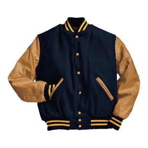 Blouson universitaire homme personnalisé 2026 avec nom, numéro et initiales, 100 % laine épaisse, coupe-vent, style américain, pour l'hiver - Product Image 4