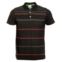 Camiseta de Algodón Negra Personalizada al por Mayor para Hombre, Talla Grande, Lisa en la Parte Delantera, Estilo Casual Deportivo, Cuello Redondo, Exportador en India