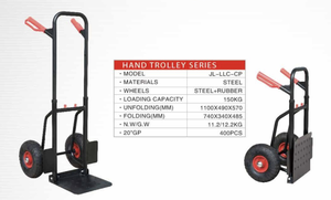 Việt Nam tiêu chuẩn cao dễ dàng có thể gập lại xe đẩy tay 300lb công suất cho các công cụ - Product Image 3