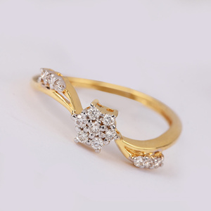 Bague en or jaune 14k, 2022 pièces, vente en gros, diamant fin, fiançailles, mariage, nouvel arrivage - Product Image 6
