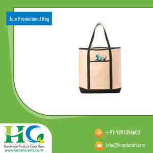 Bolsa de yute de alta calidad para mujer, bolsa de compras de lona al mejor precio del mercado indio para promoción de viajes - Product Image 6