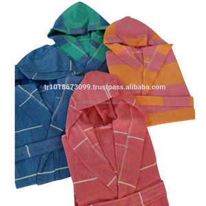 Los niños turco Toalla de algodón Hamam traje de baño Albornoz - Product Image 2