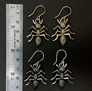 Boucles d'oreilles de Style tendance en forme d'insecte, Design rétro, nouvelle collection - Product Image 3