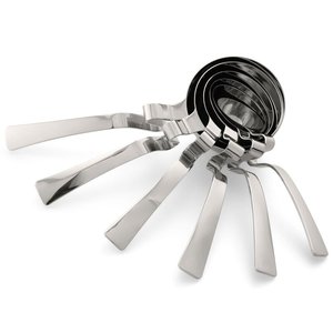 ถ้วยตวงและช้อนทรงกลมแบบคลาสสิกพร้อมด้ามจับสลักเพื่อความแม่นยำในการปรุงอาหารและการอบเครื่องครัว - Product Image 3