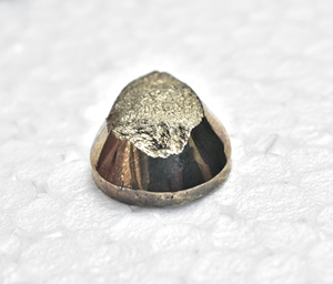 พลอยไพไรต์ดรูซี่เกรดพรีเมียม สีทอง ขายส่งจากรัฐราชสถาน แบรนด์ S.F. GEMS - Product Image 5