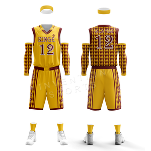 Uniforme de basket-ball personnalisé, uniforme d'équipe, Service OEM, pour Club de basket-ball - Product Image 2