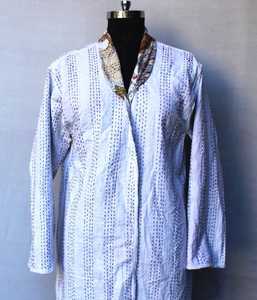 Veste Femme Veste Régulière Coton Haute Qualité Veste Réversible Imprimée Décontractée Veste Imprimée Veste Réversible Vintage - Product Image 2