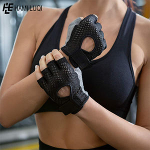 Gants de sport en cuir personnalisés, pour Protection de la paume pleine, pour hommes et femmes, pulls d'entraînement croisés - Product Image 5