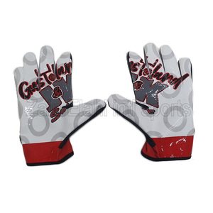 Gants de football américain personnalisés 2026 pour receveurs – Logo personnalisé sur la paume, sublimation OEM ODM - Product Image 6