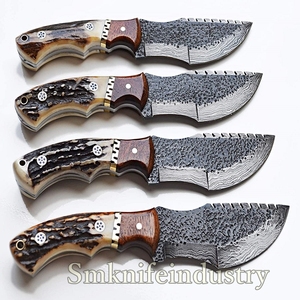 Chasse à La main Tracker Couteau Poignée De Cerf Belle Tracker couteau avec gaine en cuir (smk1991) - Product Image 4