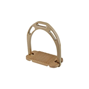 Estribos ecuestres de seguridad para montar a caballo, color oro rosa, con etiqueta privada personalizada - Product Image 5