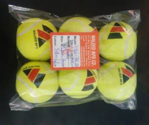 Fabricante mayorista de juguetes de goma para mascotas con logo personalizado impreso, pelotas de tenis para perros. - Product Image 4