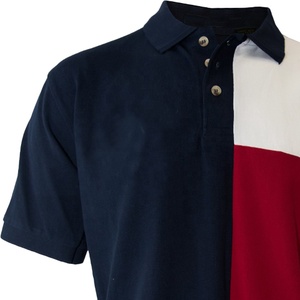 T-shirt Polo de golf pour hommes, nouveau Design, Logo personnalisé, bloc de couleurs, décontracté, Business, vente en gros, été, collection - Product Image 3