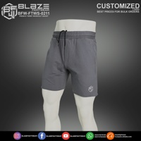 Blaze Fight Wear Gym Shorts pour hommes léger entraînement course respirant Gym Shorts poches confort jiu jitsu kimono kimono