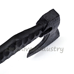 Hacha vikinga personalizada, hacha con Funda de cuero, mango de madera nórdico, para caza y acampada al aire libre, Smk1947 - Product Image 4