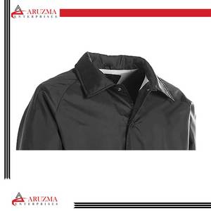 Veste coupe-vent pour homme en polyester enduit professionnel, impression de logo personnalisée, légère, imperméable et respirante - Product Image 6
