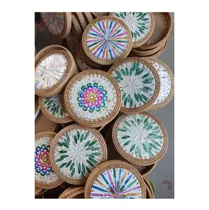 Vietnam factory best selling Collection Of Round Bali rattan bags for beach souvenir gift set sandy99gdgmailcom