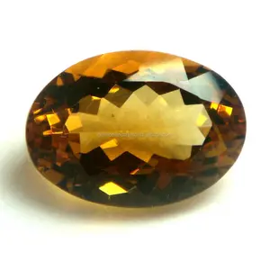 Oval Natural Citrine 6x3MM AAA Quality Faceted Cut Loose Gemstone Making Jewelry Natural Cut Oval Shape Yellow Citrine