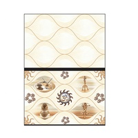 Dernier design de carreaux de céramique pour la décoration murale intérieure de la salle de mandir, carreaux de marbre