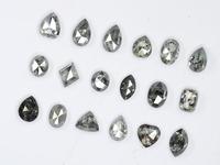 100% Natural Earth Mined Salt and Pepper Diamonds for Luxurious Diamond Jewelry,Antique Diamond