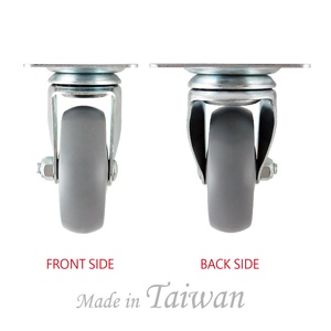 3 Inch Nhỏ Tùy Chỉnh PP Nhự<span class=keywords><strong>a</strong></span> Kim Loại Heavy Duty Bracket Khung Caster Hot Wheels Đồ Chơi Xe Hơi Cho Xe Đẩy Với Xe Đẩy Bóng Mang - Product Image 6