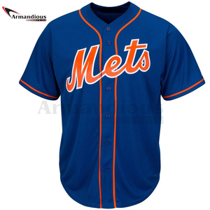 Personalized Men's Button-<b>Down</b> Baseball Jersey Slim Fit Sportswear with Sublimation Print Breathable and Solid - Product Image 2