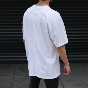 Camiseta de tela 100% de algodón para hombre, camiseta informal básica de gran tamaño, manga corta, Hip Hop, 2023 - Product Image 6