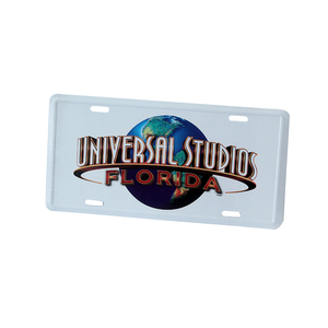 En relieve de número de placa de logotipo personalizado de aluminio del coche placa con marco - Product Image 2