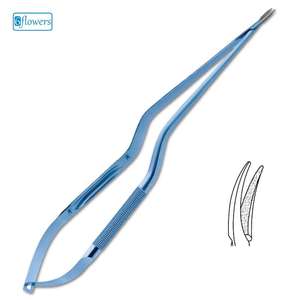 Portaagujas Micro TC Instrumento quirúrgico manual en material de acero inoxidable - Product Image 1