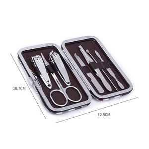 Kit de manucure professionnel, ensemble avec coupe-ongles et coupe-ongles, en acier inoxydable, nouveau, - Product Image 6
