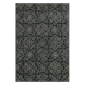 Modern Luxury Style <b>Large</b> Charcoal Wool Rug Hand Tufted FI 04 Filigree Collection Premium Quality <b>Plush</b> for Home Kitchen Living - Product Image 1