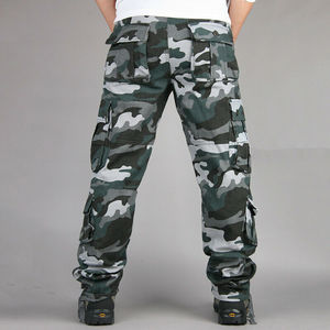Multi Pockets Camo Cargo Pants Custom Made Camouflage Trousers with Cargo Pockets Latest Designs and High Quality Trousers - Product Image 4