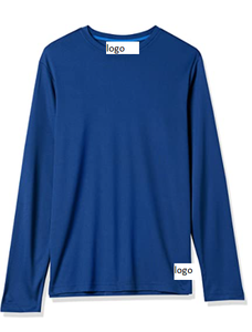 Hommes de Performance Tech À Manches Longues Personnalisé Imprimé Photos T-Shirt 100% Polyester Importés Machine Lavage sourcing de Bangladesh - Product Image 5