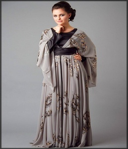 Abaya-fleurs élégantes pour femmes, design pour dames, à la mode, bonne qualité, confortable pour dames, - Product Image 1