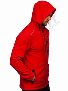 Chaqueta Softshell de invierno personalizable a prueba de viento impermeable con lana en el interior estilo informal cierre de cremallera con calefacción servicio OEM - Product Image 4