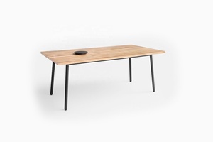 Mesa de madera cuatro seis hechos a mano India compradores comerciales Hotel Oficina habitación nuevos diseños personalizar tamaño 2024 moderno único - Product Image 2