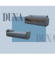 Canapé-lit convertible Project, design moderne, pour villa, avec système Click Clack, boîte de rangement DIY, fabrication OEM Turquie, best-seller