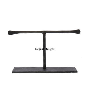 Venta caliente hecho a mano de lujo soporte de joyería de Metal chapado en oro última calidad para evento contenedor de joyería decorativa - Product Image 4