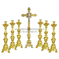 Set Croix d'autel et Bougeoirs-CA-1012 S7