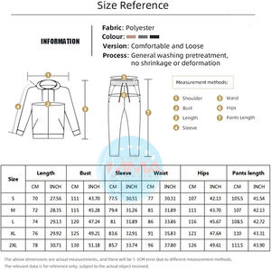 Ensemble de jogging à capuche pour hommes de haute qualité avec logo de marque personnalisé, survêtements de sport en molleton 100 % polyester, vente en gros - Product Image 6