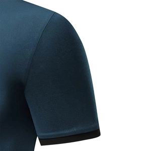 Polo de haute qualité pour hommes, T-shirt à manches courtes de sport de golf personnalisé, tissu imprimé uni solide, anti-rides, grande taille, OE - Product Image 6