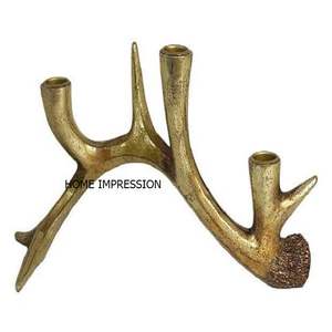 Anti-bougies en métal, chandelier en métal de créateur - Product Image 5