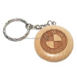 Approvisionnement direct usine : Clé de maison en bois artisanale, moderne, écologique, légère, durable, avec logo personnalisé - Product Image 2
