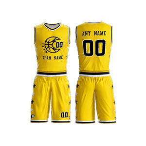 Uniforme d'équipe de basketball sans manches personnalisé, taille plus, unisexe, tissu respirant à séchage rapide, 100% polyester - Product Image 3