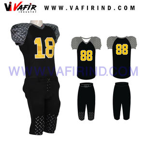 Uniformes de Fútbol Americano Personalizados, Transpirables, de Talla Grande, con Sublimación, 100% Poliéster Malla - Product Image 5