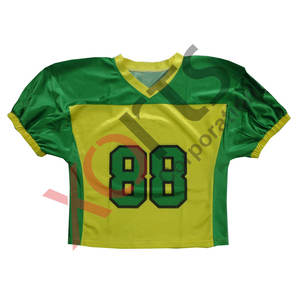 Venta al por mayor logotipo personalizado Diseña tu propia camiseta de fútbol americano al por mayor camisetas de fútbol americano personalizadas - Product Image 5