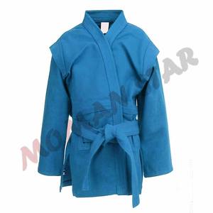 Uniforme de Sambo de couleur blanche pour les fabricants d'usine de vente en gros d'usure d'arts martiaux - Product Image 2