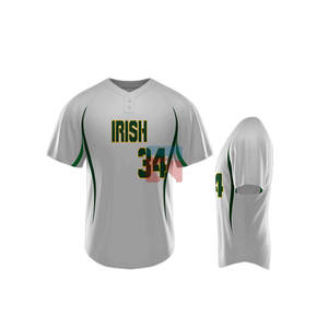 Maillot de Baseball à Design personnalisé, prix d'usine, pour Baseball et Softball, col en V, vente en gros - Product Image 4