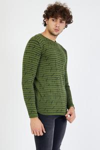 เสื้อไหมพรมสำหรับผู้ชาย,เสื้อสเวตเตอร์ถักหรูหราคุณภาพสูงสไตล์ตุรกี - Product Image 2